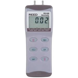 REED INSTRUMENTS R3100-NIST Digitales Manometer, Differenzdruckmesser, NIST-zertifiziert, 100 psi | CD4DLK