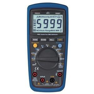 REED INSTRUMENTS R5007-NIST Digital Multimeter, Non-Contact Voltage Detector, NIST Certified, 6000 Count | CD4DGB