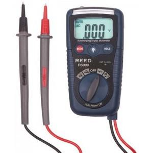 REED INSTRUMENTS R5009 Digital Multimeter, Non-Contact Voltage Detector, Flashlight, 3-in-1 | CD4DGE ST-118
