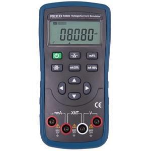 REED INSTRUMENTS R5800 Strom- und Spannungskalibrator, 0 bis 20 mA DC, 0 bis 10 V DC-Quelle, LCD | CD4DHY 161D37