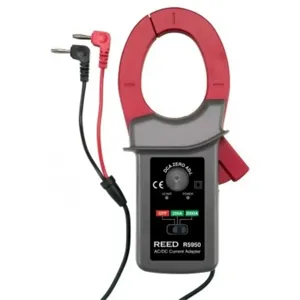 REED INSTRUMENTS R5950-NIST AC/DC Current Adapter, Multimeter to AC/DC Clamp Meter, NIST Certified, 2000A | CD4DFE CA-203-NIST