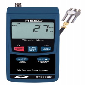 REED INSTRUMENTS R7000SD Vibration Meter, 10 Hz To 1 Khz Frequency Range | CE7YMM 56HN74