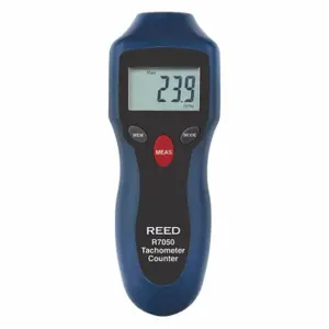 REED INSTRUMENTS R7050-NIST Photo Tachometer, Compact, Non-Contact, NIST Certified, Built-In Laser | CD4DMH