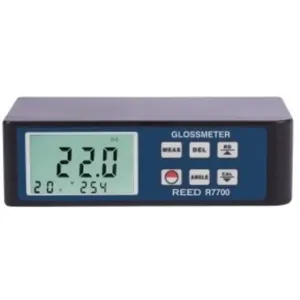 REED INSTRUMENTS R7700 Gloss Meter, 400 To 700nm, White LED, Backlit LCD Display | CD7ABM 440G63