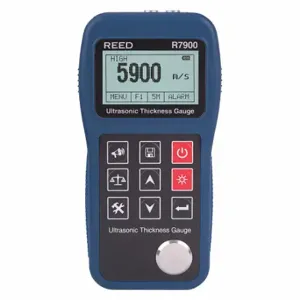 REED INSTRUMENTS R7900 Ultrasonic Thickness Gauge, 400mm | CD4DJV