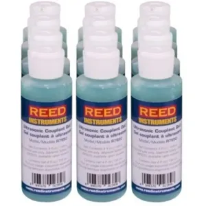 REED INSTRUMENTS R7950/12 Ultrasonic Couplant Gel, 8.45 oz., 12Pk | CD4DJZ 161D97