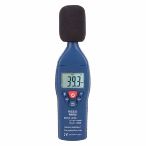 REED INSTRUMENTS R8050-NIST Sound Level Meter, NIST Certified, Type 2 IEC Standard, 30 to 130dB | CD4DDL