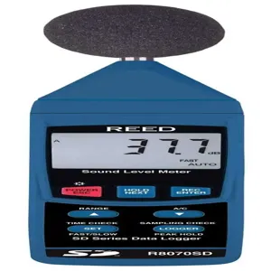 REED INSTRUMENTS R8070SD Data Logging Sound Level Meter | CE7YLK