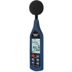 REED INSTRUMENTS R8080 Sound Level Meter, 30 To 130dB, 20 Hz To 8 kHz, USB, 4 Digit LCD | CD4DDQ 161D43