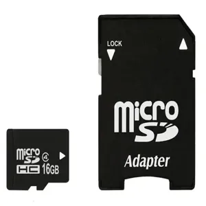 REED INSTRUMENTS RSD-16GB Micro SD Memory Card, with Adapter, 16GB | CE7YLY