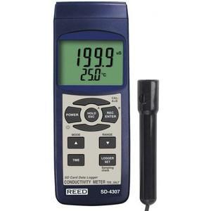 REED INSTRUMENTS SD-4307-NIST Conductivity/TDS/Salinity Datalogger, NIST Certified | CD4DBY