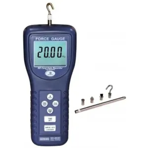 REED INSTRUMENTS SD-6020 Force Gauge Data Logger, SD Card, Measures Tension/Compression | CD4DKD