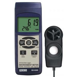 REED INSTRUMENTS SD-9300-NIST Environmental Meter, Multi-function, Datalogger, NIST Certified | CD4DEK