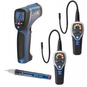 REED INSTRUMENTS ST-HVACKIT2 HVAC Combination Kit with Infrared Thermometer, Leak Detector | CD4DPM