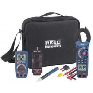 REED INSTRUMENTS ST-MULTIKIT Multimeter-Kombi-Kit mit Leitungsteiler, Drahtsonde und Tragetasche | CD4DPN