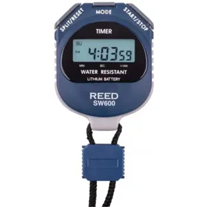 REED INSTRUMENTS SW600-NIST Digital Stopwatch, Calendar and Alarm, NIST Certified | CD4DNZ