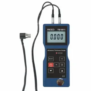 REED INSTRUMENTS TM-8811 Ultrasonic Thickness Gauge, Steel, 0.05 To 7.9 Inch | CD4DKN 161F01