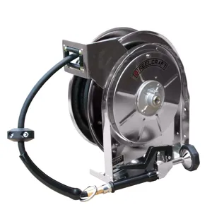 REELCRAFT 5635 OLSSW5 Pre-Rinse Hose Reel, Inner Diameter 3/8 Inch, 125 Psi, Hose Length 35 Feet | BT4ZEF