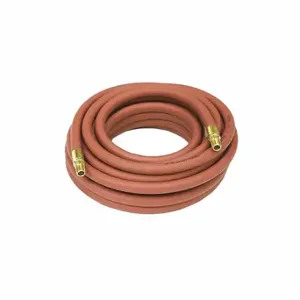 REELCRAFT 602415-100 Air Hose, 1 Inch Hose Inside Dia, Red, Brass 1 Inch Fnpt X Brass 1 Inch Fnpt | CT8VVM 48VG79