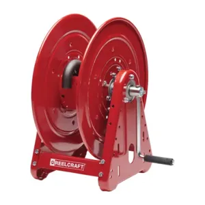 REELCRAFT CA33106L Hand Crank Hose Reel, Heavy Duty, Inner Diameter 3/4 Inch, Hose Length 50 Feet | BT6MHC