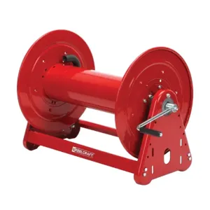 REELCRAFT CA32122L Hand Crank Hose Reel, Heavy Duty, Inner Diameter 1/2 Inch, Hose Length 400 Feet | BT6MHA