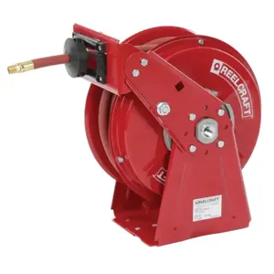 REELCRAFT DP5835 OLP Dual Pedestal Hose Reel, Inner Diameter 1/2 Inch, 300 Psi, Hose Length 35 Feet | AN6FJE