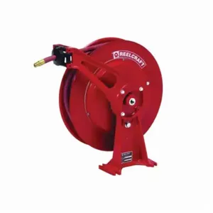 REELCRAFT E8850 OLP Low Pressure Hose Reel, With 50 Feet, 1/2 Inch ID. Hose | BT6DHD