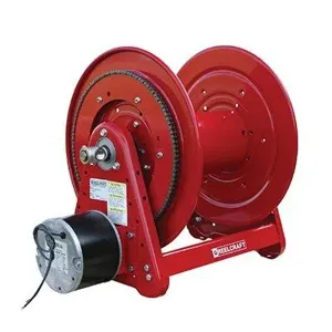 REELCRAFT EB37122L12D Motor Driven Hose Reel, 12 VDC, Inner Diameter 1 Inch, Hose Length 125 Feet | BT7CLL