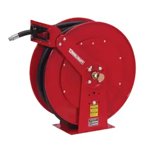 REELCRAFT FD83075 OLP Hose Reel, Inner Diameter 3/4 Inch, 50 Psi, Hose Length 75 Feet | BT7CLQ