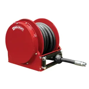 REELCRAFT FSD14050 OLP Hose Reel, Inner Diameter 1 Inch, 50 Psi, Hose Length 50 Feet | BT7CMB