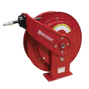 REELCRAFT HD74000 OHP Hose Reel, Inner Diameter 1/4 Inch, 5000 Psi, Hose Length 50 Feet | BT7FYJ