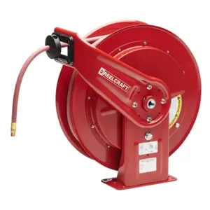 REELCRAFT HD76100 OLP 3/8 Inch, 100 ft. Spring Return Hose Reel, 300 Psi Max. Pressure | CD2LEA 48ZW95