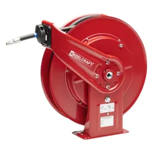 REELCRAFT PW7650 OHP Spring Return Hose Reel, 50 Feet Hose, 5000 Psi Max. Pressure | CD3KDK 38EE39