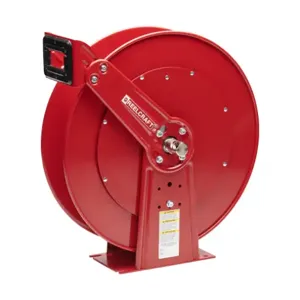 REELCRAFT PW81000 OHP Wash Hose Reel, Inner Diameter 3/8 Inch, 5000 Psi, Hose Length 100 Feet | AM2JJX