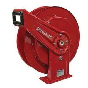 REELCRAFT PWD76005 OHP Wash Hose Reel, Inner Diameter 3/8 Inch, 5000 Psi, Hose Length 75 Feet | BT6PRB