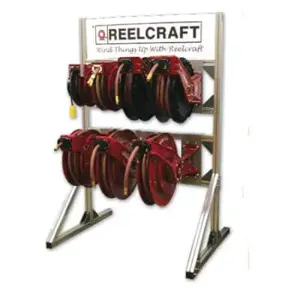 REELCRAFT S602155-1 Display Stand, Table Top, 4 Reel | CJ6TEM