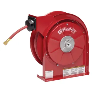 REELCRAFT SW5425 OLPT Welding Hose Reel, Single Line, T-Grade, 1/4 Inch x 25 ft. Size | CJ6TEZ