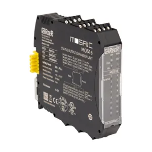 REER MOSAIC-MOS16 Status Expansion Module, 24 VDC, Status Monitoring Output, Pluggable Screw Terminals | CV7TTM