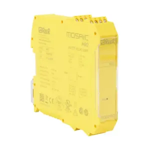 REER MOSAIC-MR2 Safety Relay Extension Module, 24 VDC, 2 N.O. Safety Output, 1 N.C. Monitoring Output | CV7TTP