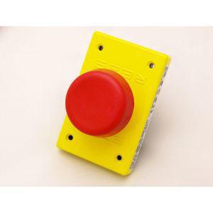 REES 00222-002 Mushroom Plunger, Plastic, Red-yellow | AX3KQN