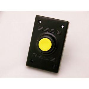 REES 00294-004 Push Button, Plastic, Plunger, Yellow | AX3KQU