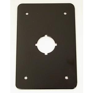 REES 01004-016 Switch Plate, 110mm Size, 22.5mm Switches, Black | AX3KRN 36LR86