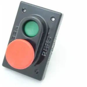 REES 01968-132 Double Plunger Push-button, Green/red | AX3KUC