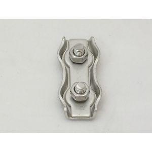 REES 02005-625 Cable Clip Assembly, Stainless Steel | AX3KUX