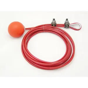 REES 02005-822 Cable/handle Assembly, Vynil, Red | AX3KVJ