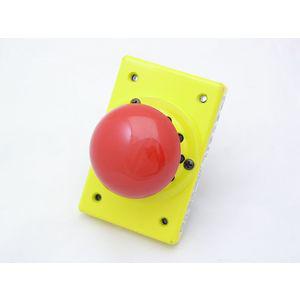 REES 02049-002 Pilzstößel-Druckknopf, metallisch, rot | AX3KVR