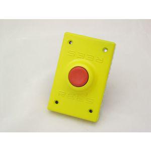 REES 02221-002 Plunger Push-button, Red, Plastic | AX3KWB