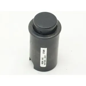 REES 02738-001 Cylindrical Push-button, Black Shell | AX3KWT