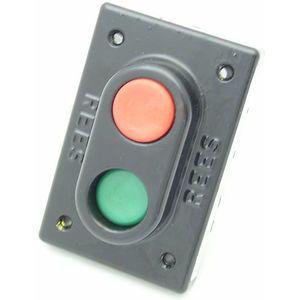 REES 02883-032 Double Plunger Push-button, 1-3/8 Size, Green/red | AX3KXD