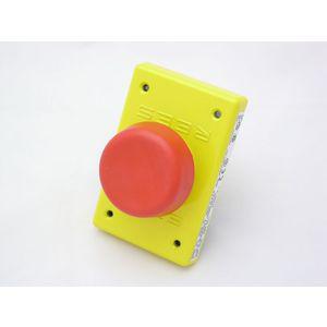 REES 04948-002 Pilz-Druckknopf, rot-gelb | AX3LBK